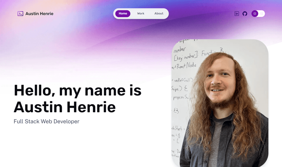 Portfolio demonstration